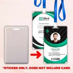 Door Access Card Sticker Digital